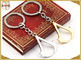 Porta-chaves do metal dos acessórios de Hangbag, tira ou anéis maiorias de chapeamento dourados de Keychain